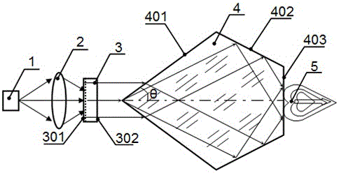 Optical pumping vector light beam solid laser