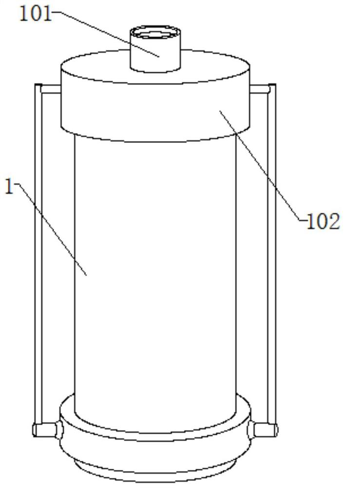 High-temperature-resistant dust removal ceramic filter element