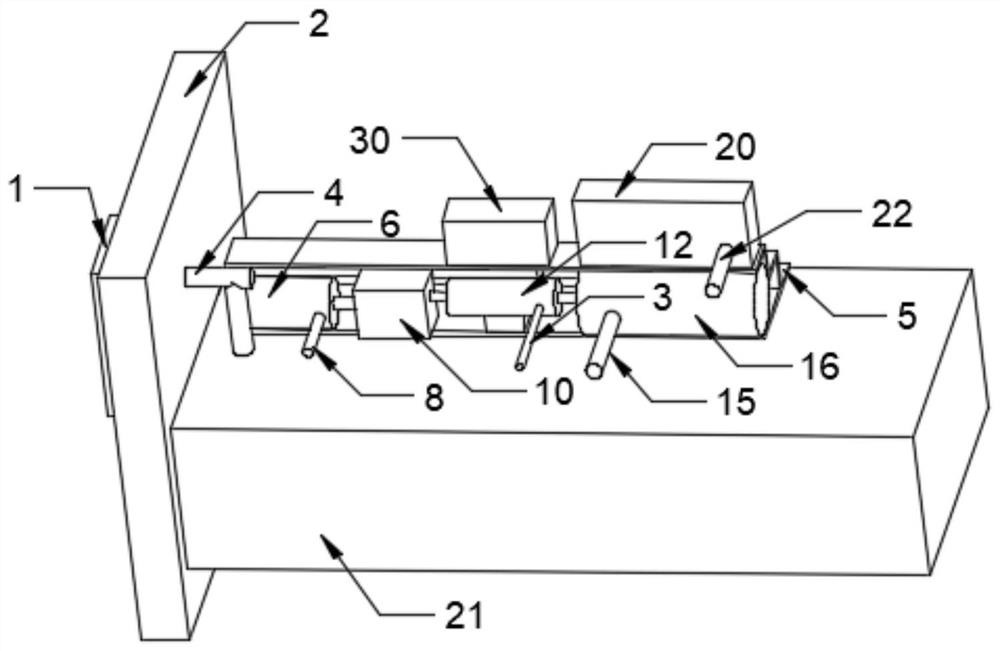 Full-automatic flower watering device for balcony