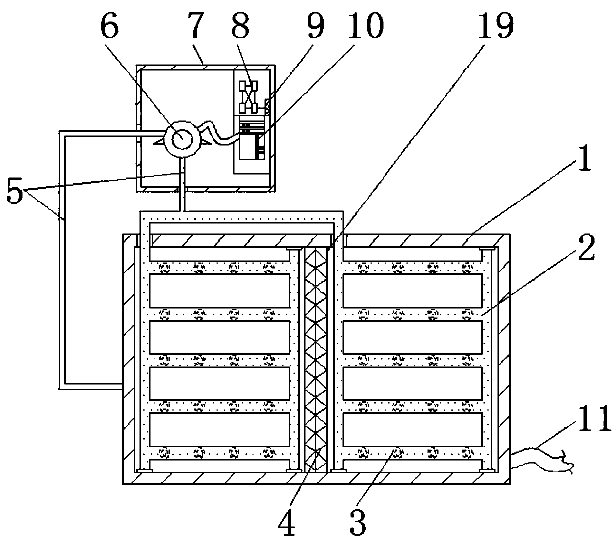 Digitization plant breeding device