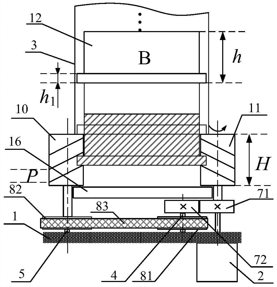 Quick storing and taking device for screw drive close piling pore plates of culture medium split-charging instrument