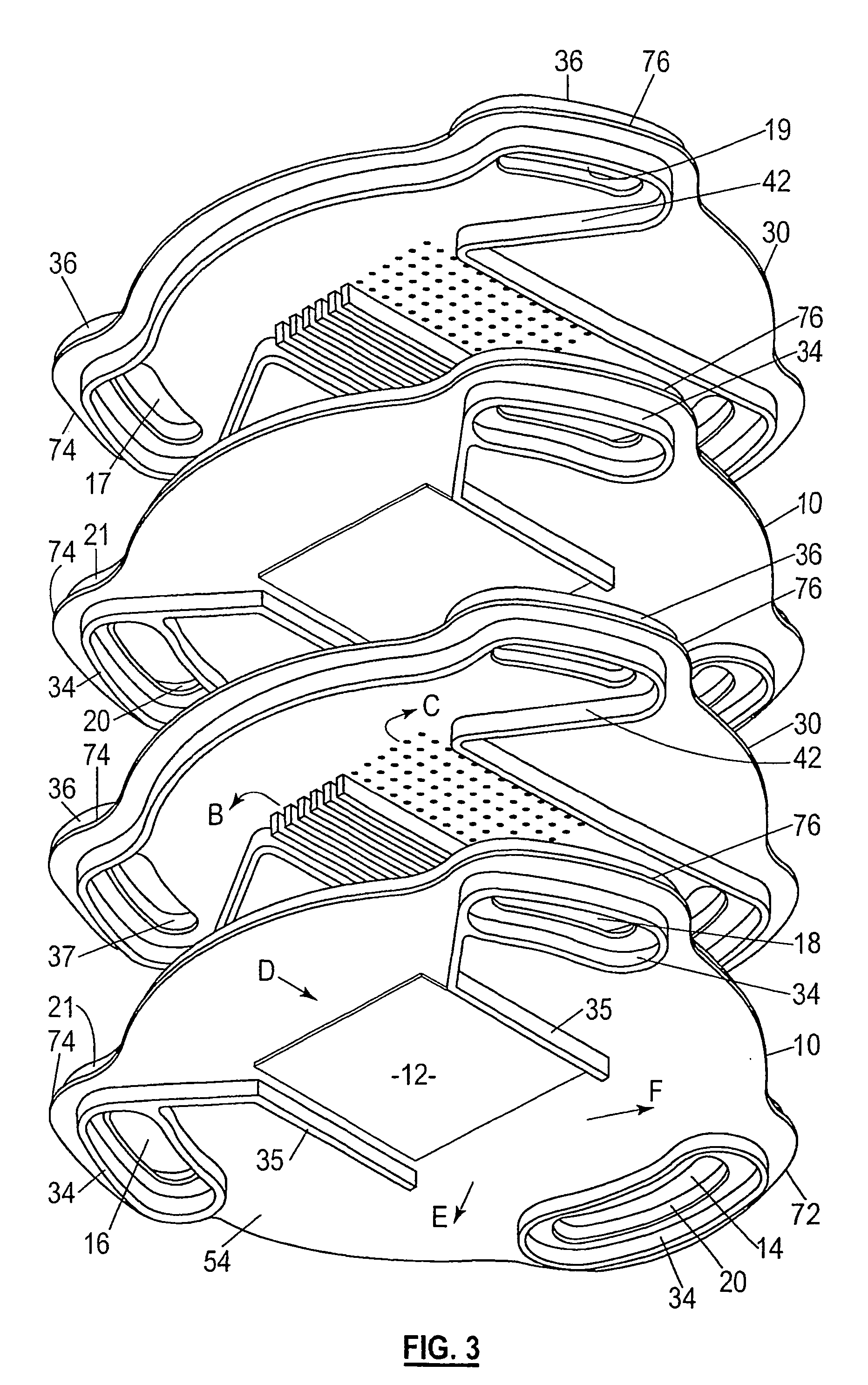 Solid oxide fuel cell stack configuration