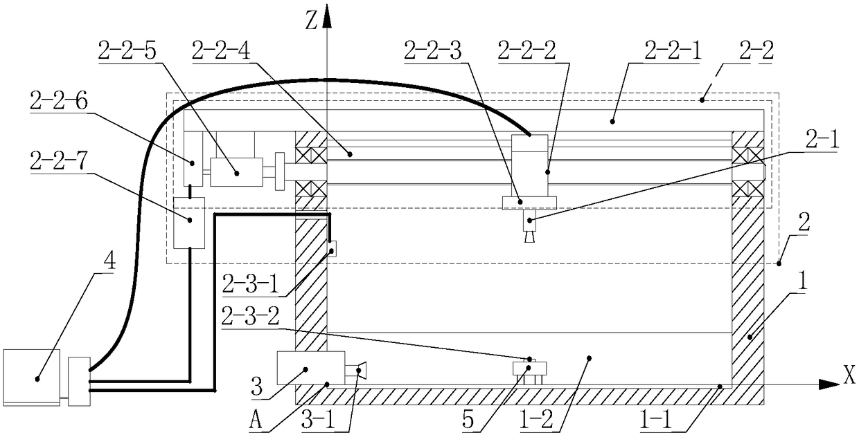 A large spider three-dimensional motion observation and intelligent tracking device