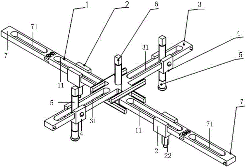 Inserting and pulling device