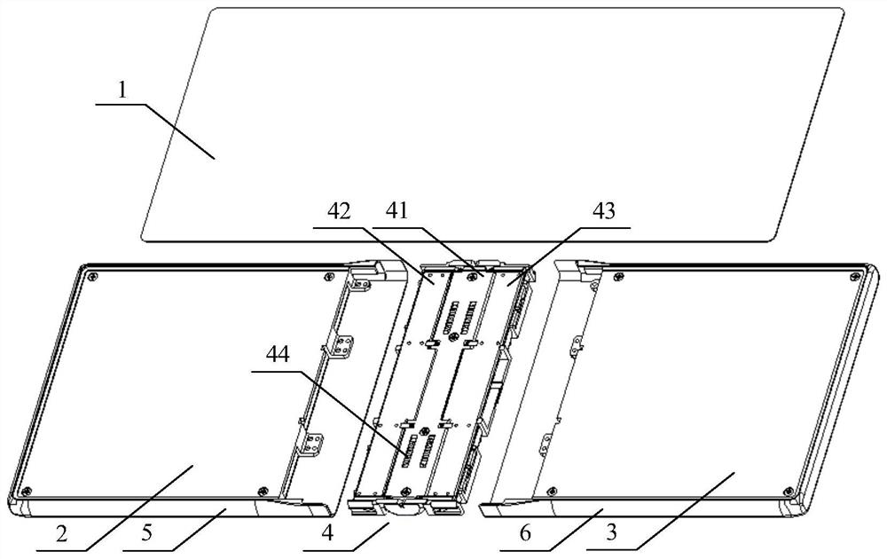 Folding terminal