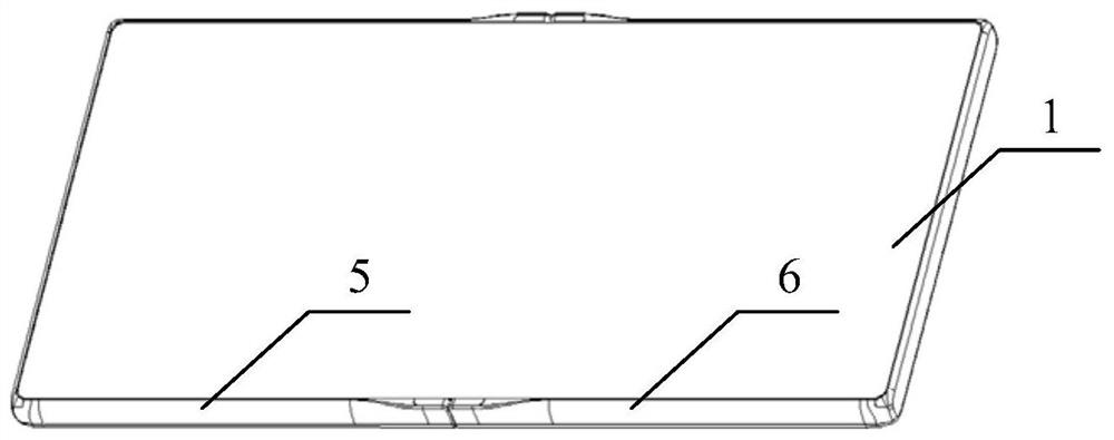 Folding terminal