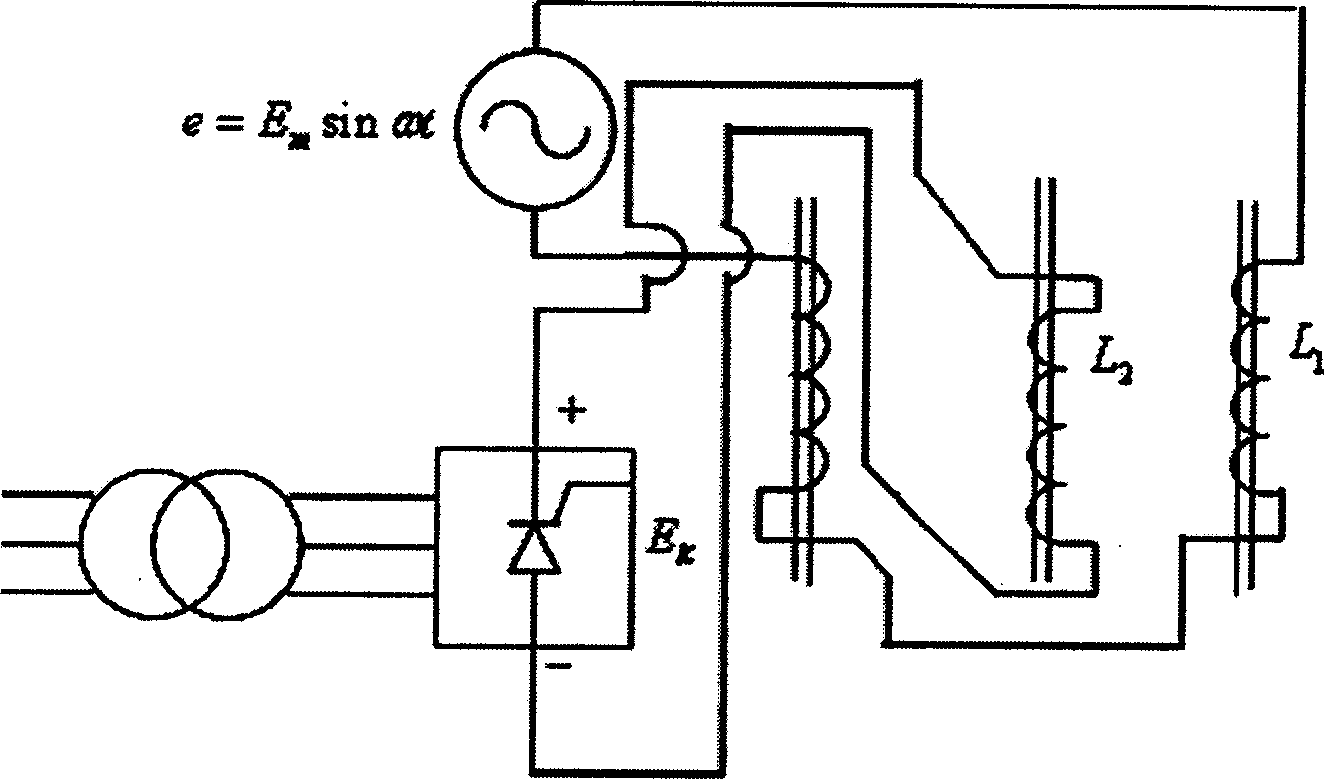 Non-contact controllable reactor