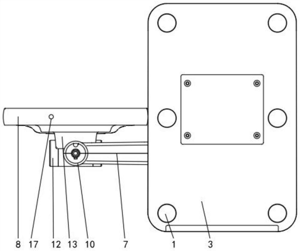 Novel support type application tablet supporting face recognition payment