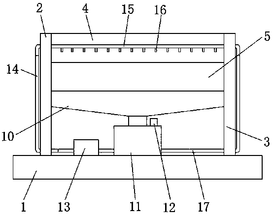 Vegetable planting frame with water saving function