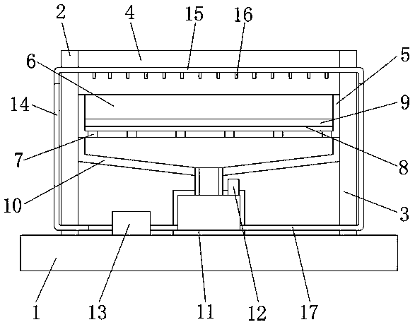 Vegetable planting frame with water saving function