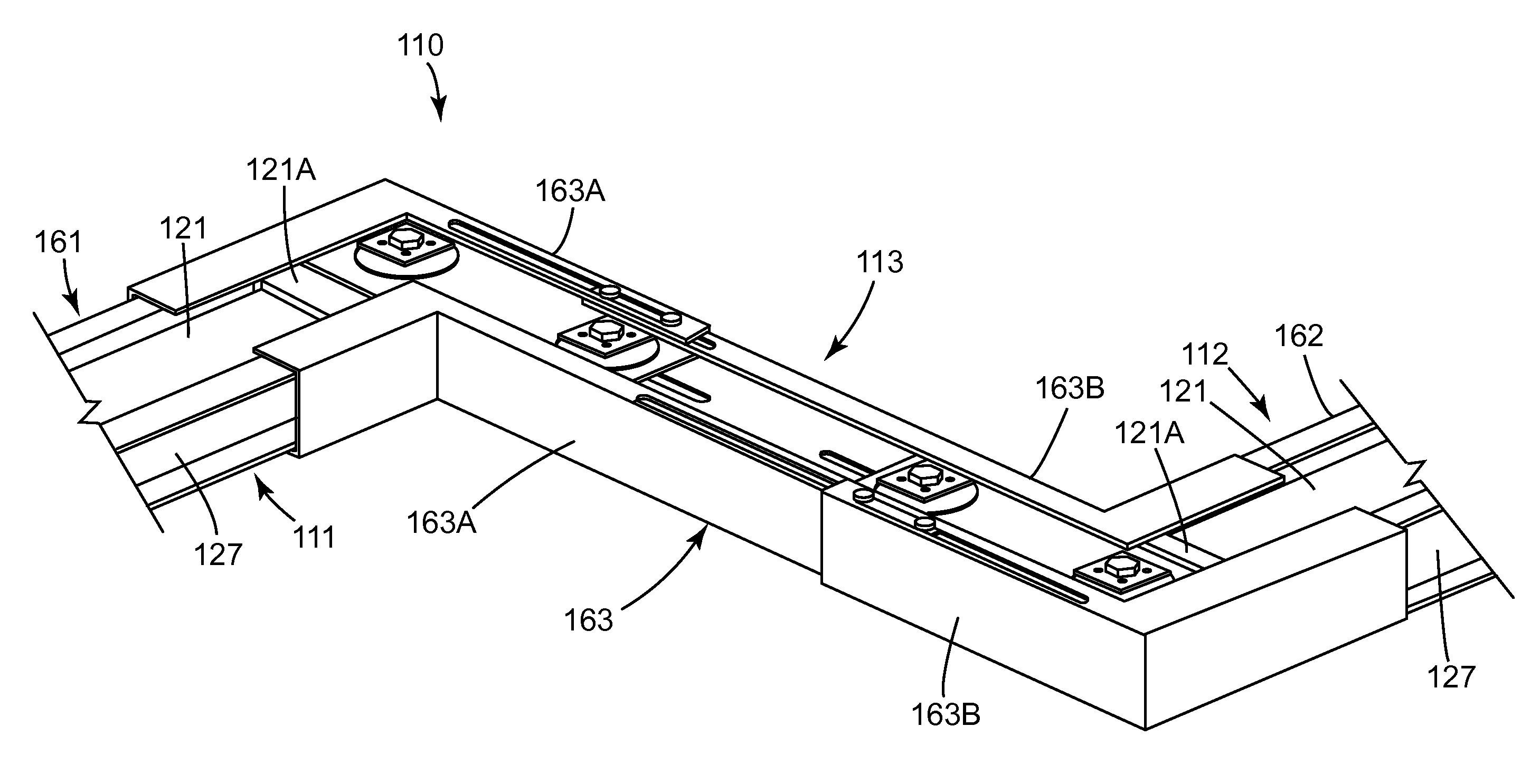 Adjustable electrical busway joint