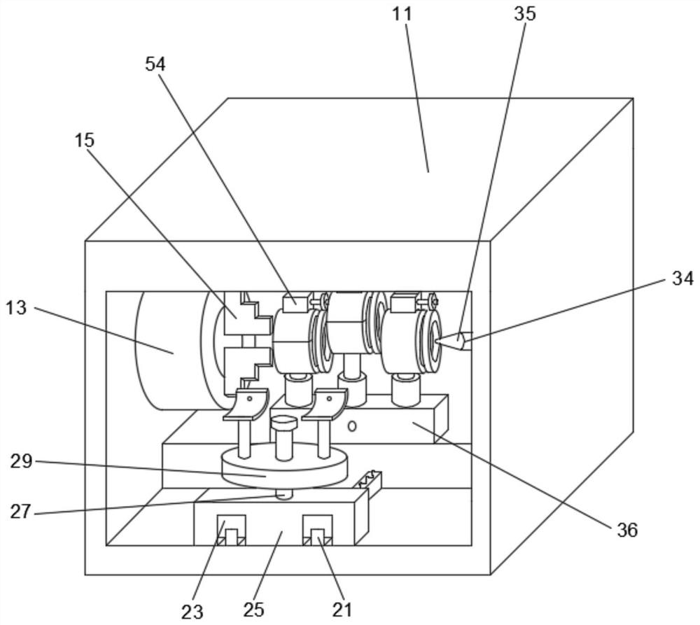 Polishing machine for automobile engine crankshaft