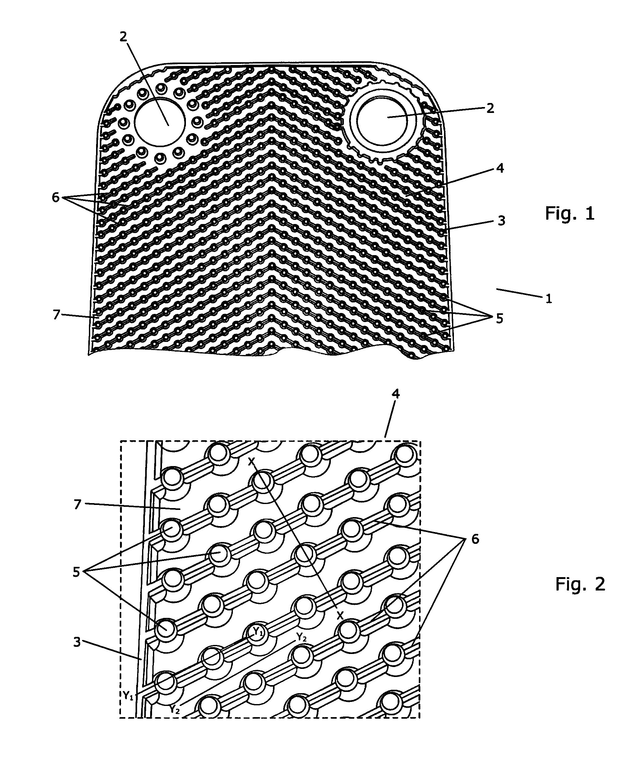 Double plate heat exchanger