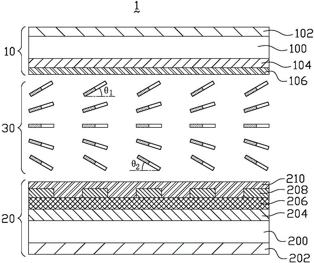 Liquid crystal display device with switchable visual angle