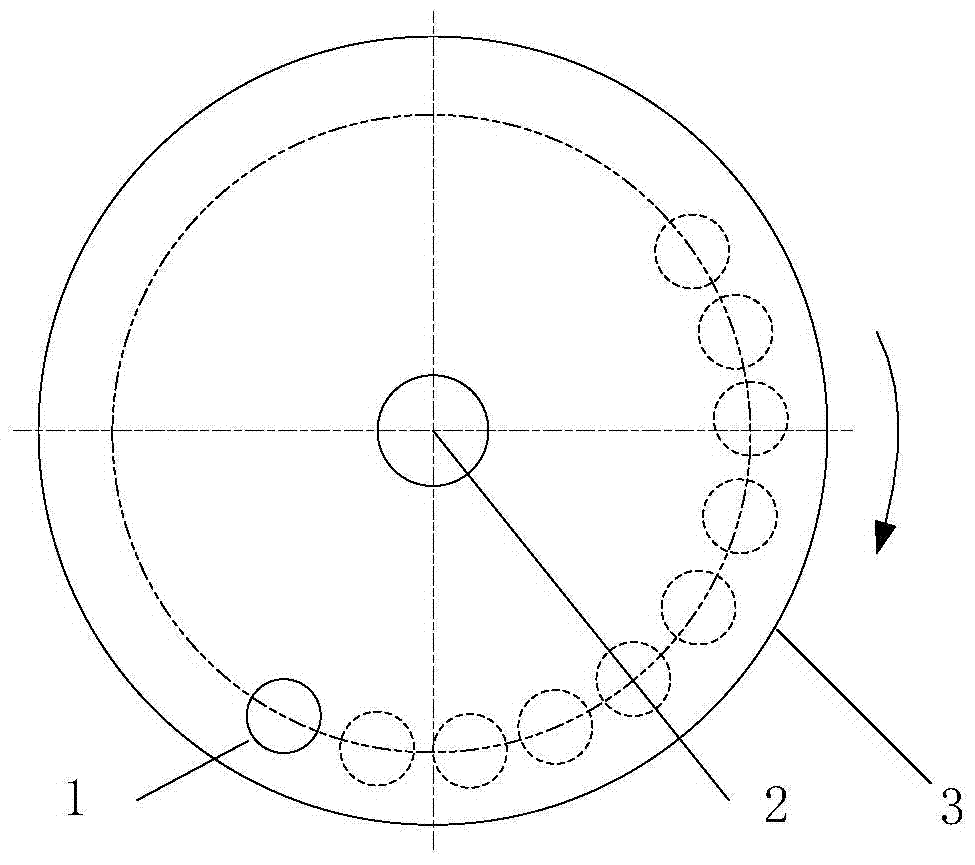 Rotary-table center positioning method for spindle-driving-five-shafts machining center