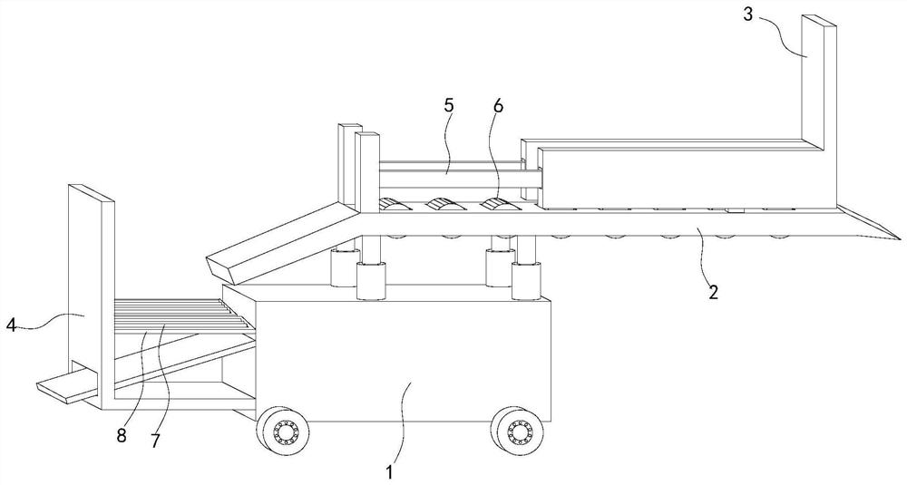 Logistics freight classification handling device