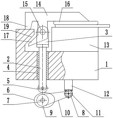 Board pressing device