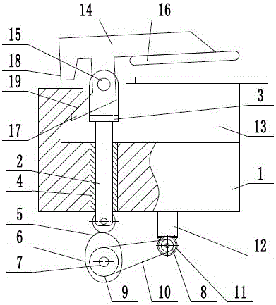 Board pressing device