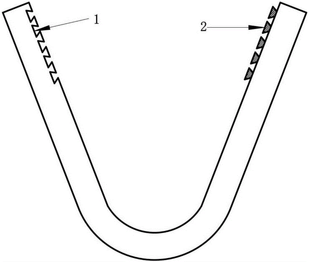 Biodegradable iron-based alloy hemostatic clamp and preparation method thereof