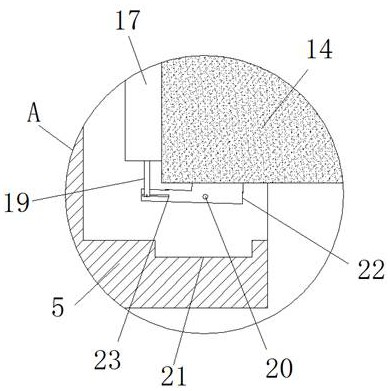 Split type textile yarn winding structure with controllable size