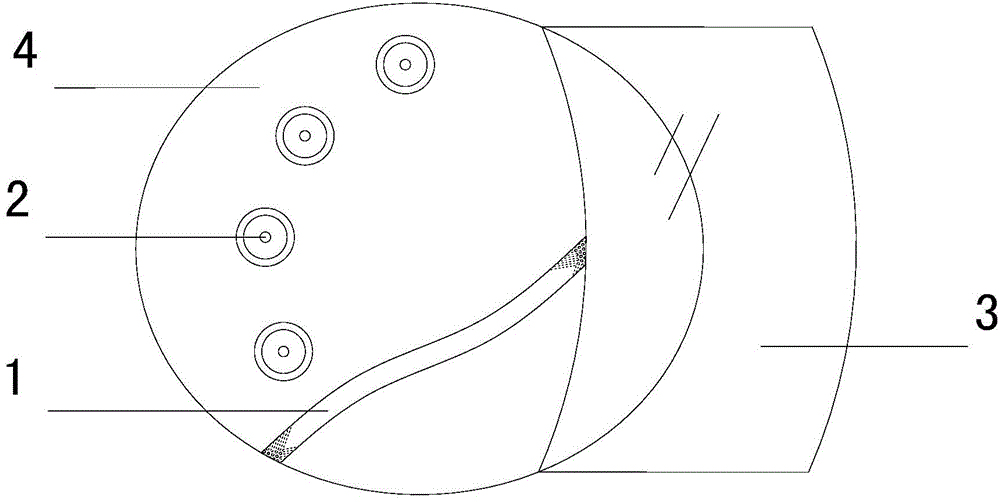 Clean and dustproof structure of a protective device