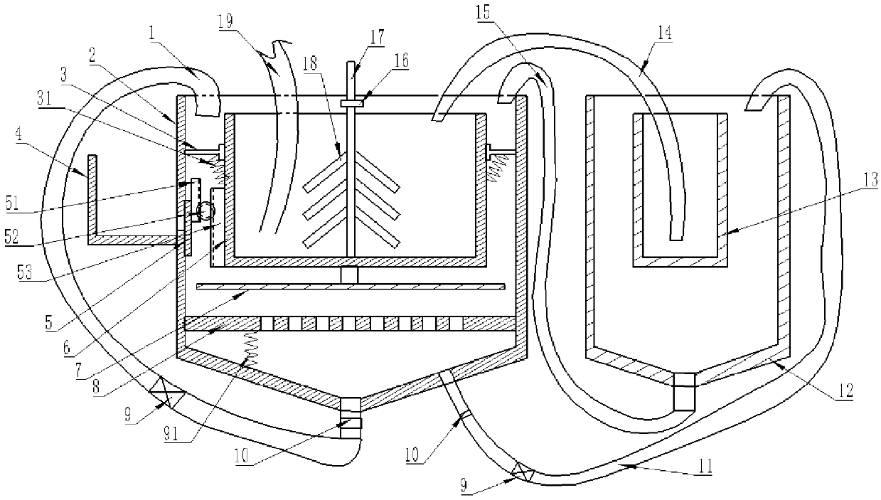 Coating cooling equipment