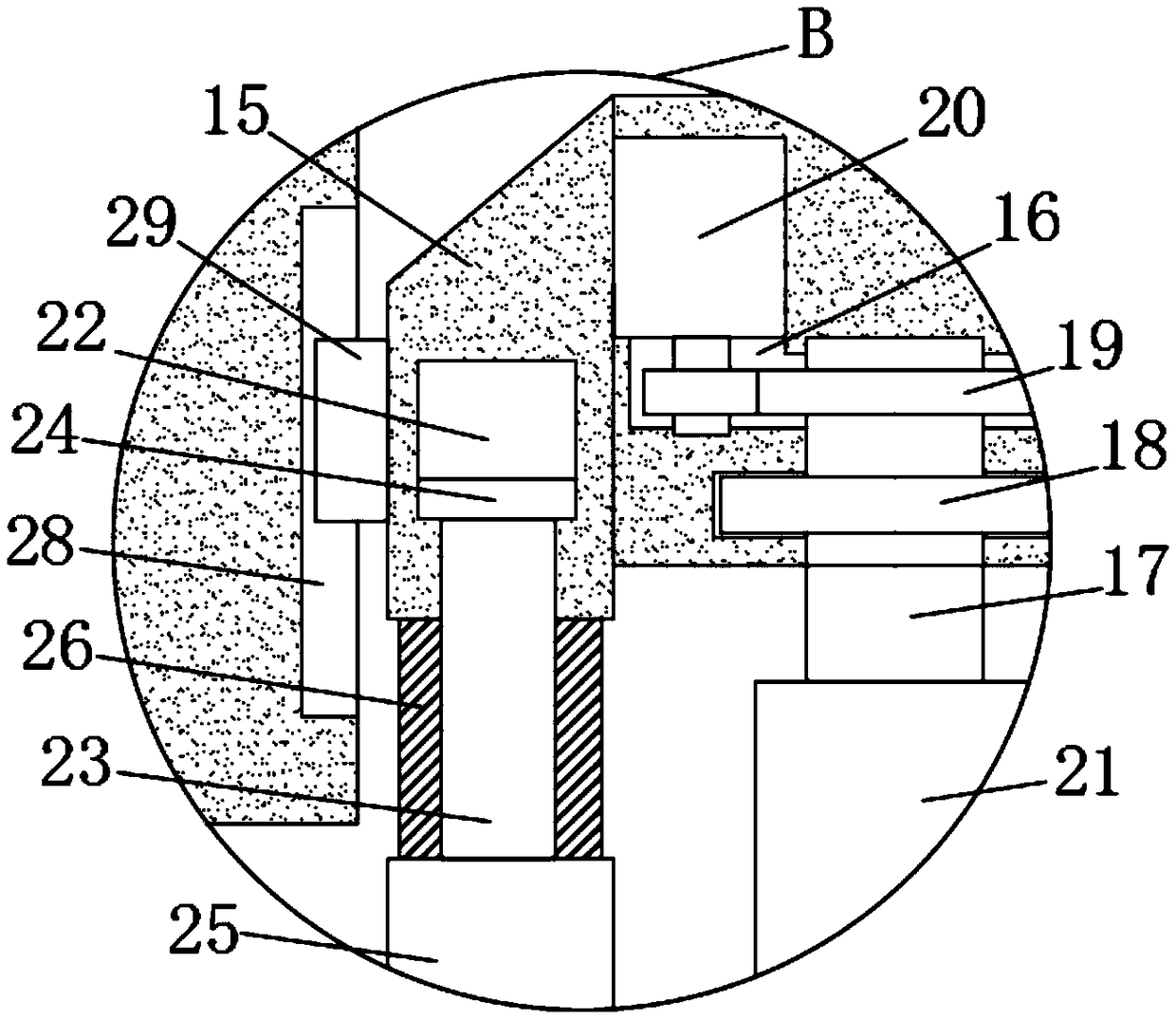 Leather high-efficiency cutting apparatus for processing sofa