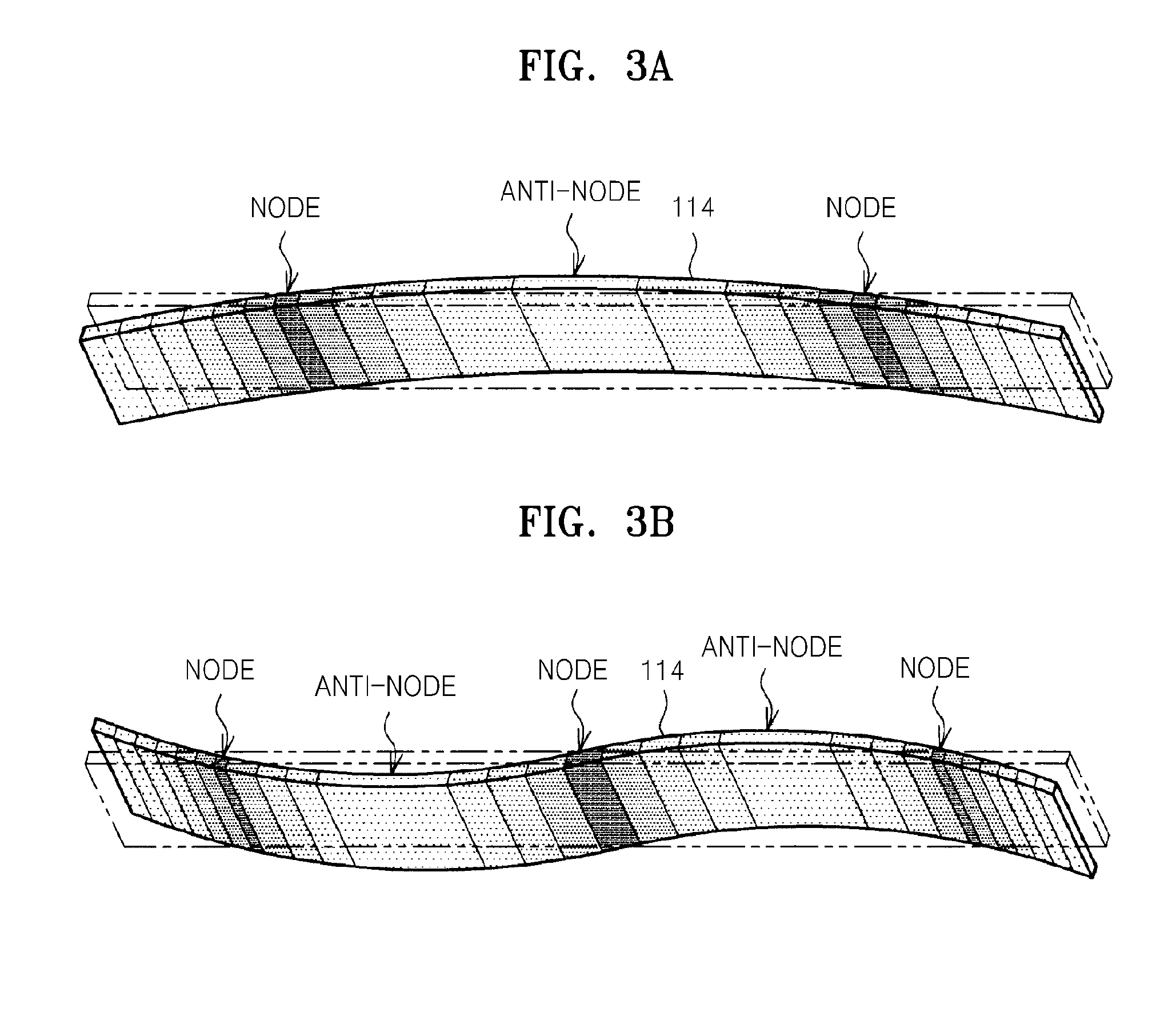 Image-capturing apparatus with asymmetric vibration element