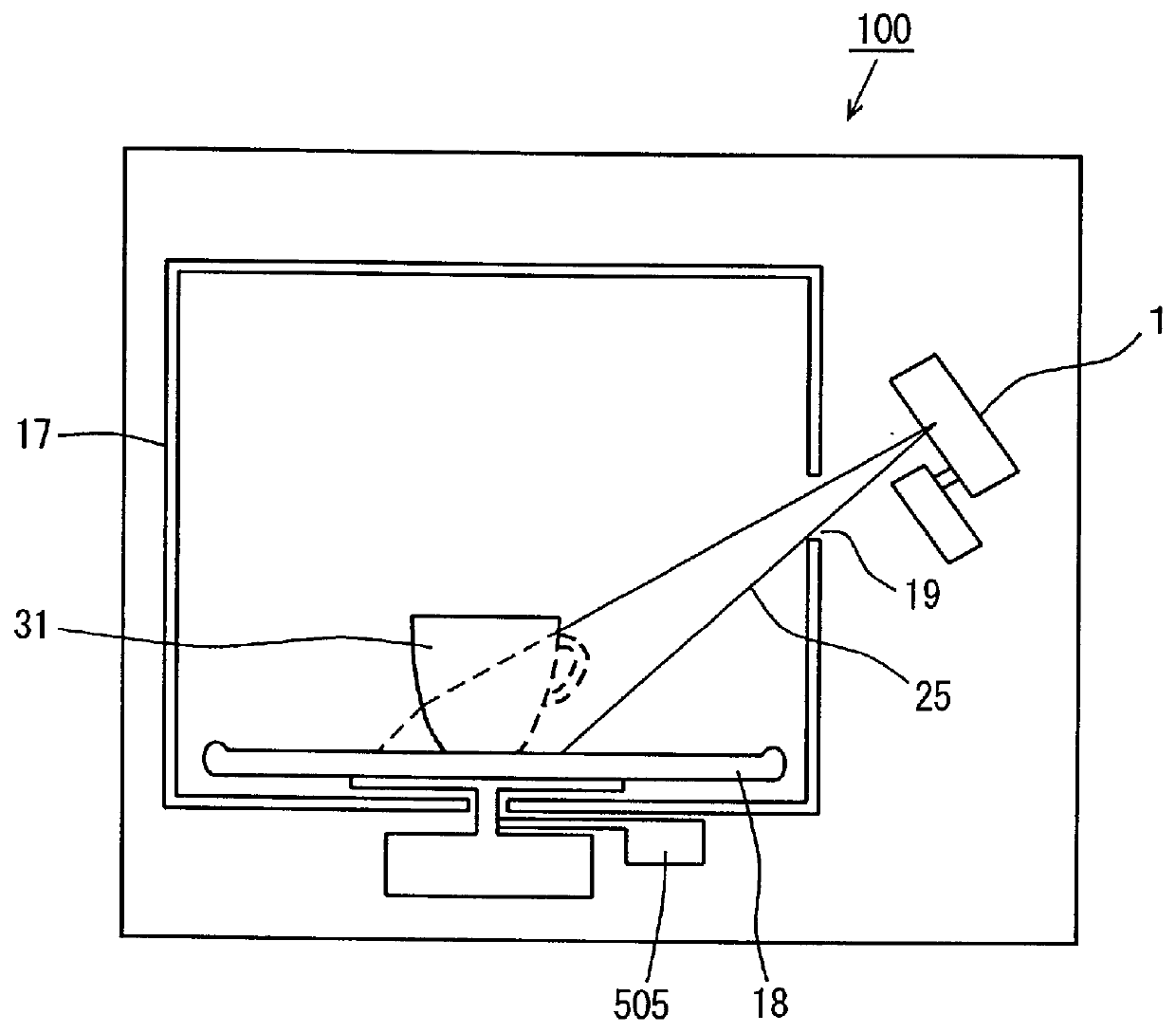 Cooking appliance that can detect temperature of foodstuff using infrared sensor