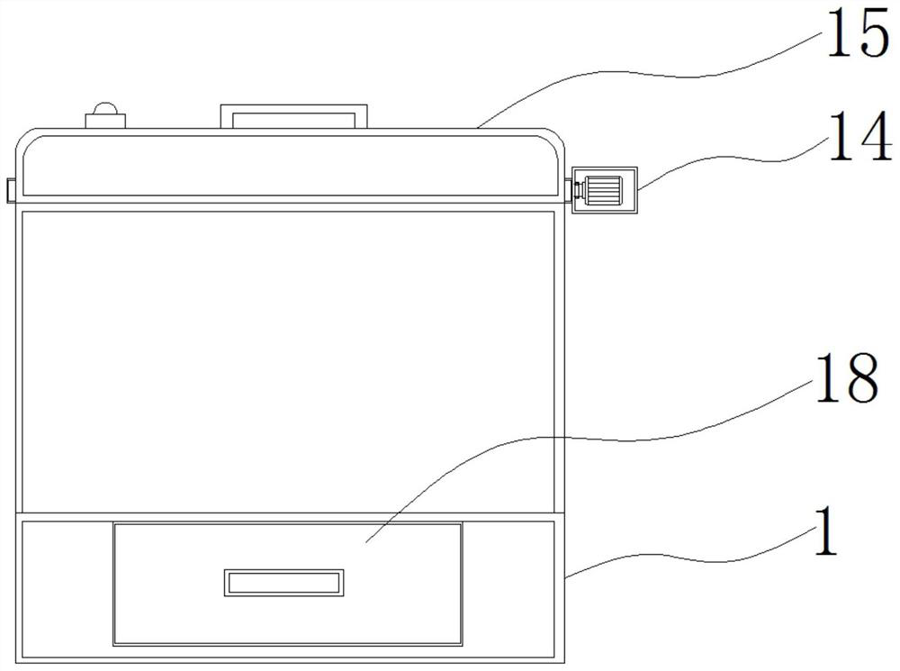 Electronic garbage can capable of automatically sterilizing and treatment method thereof