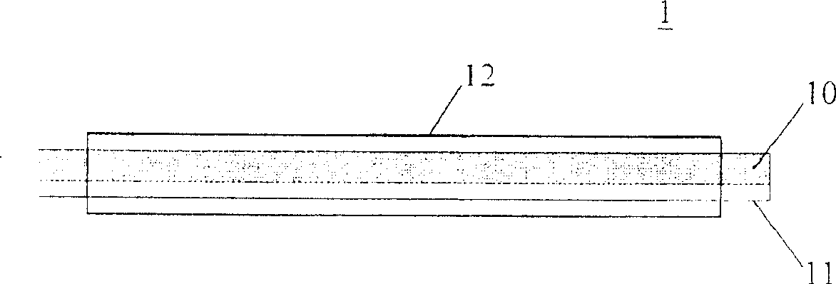 Light tube wire structure