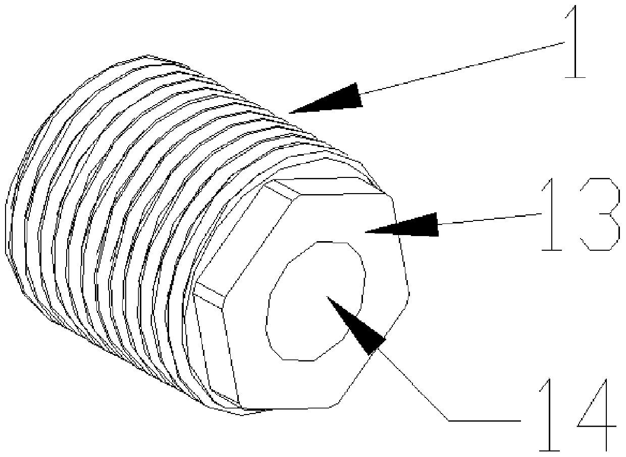 Manual three-way tolerance adjuster and application and installation method thereof