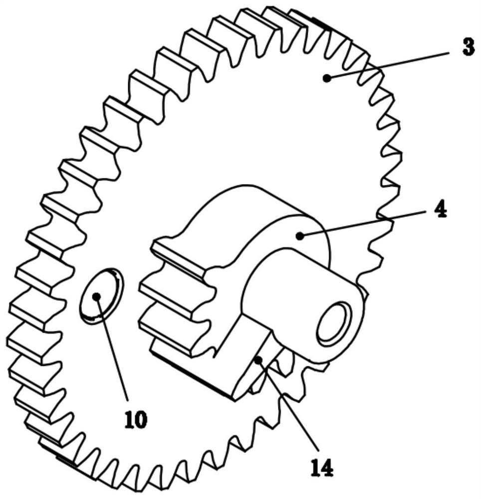 Transmission position detection structure of miniature automatic reclosing circuit breaker