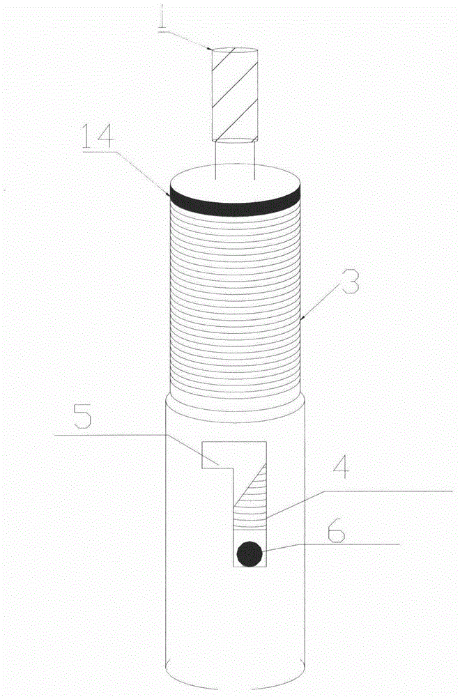 Continuous automatic acupuncture needle inserting device