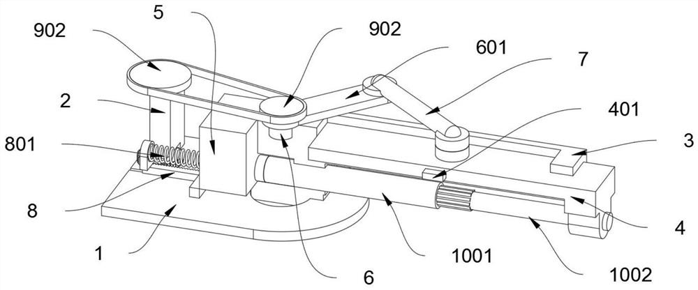 A transmission shaft device for swing arm type machinery