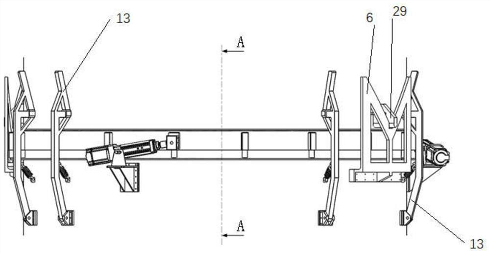 An automatic connection and locking device for large-scale barrel section equipment