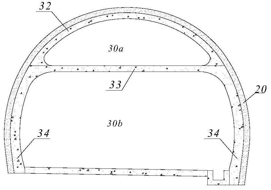 Integral special-shaped air duct for tunnel long-distance construction ventilation and construction method