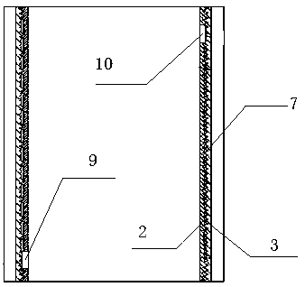 A cooling device for high temperature gas