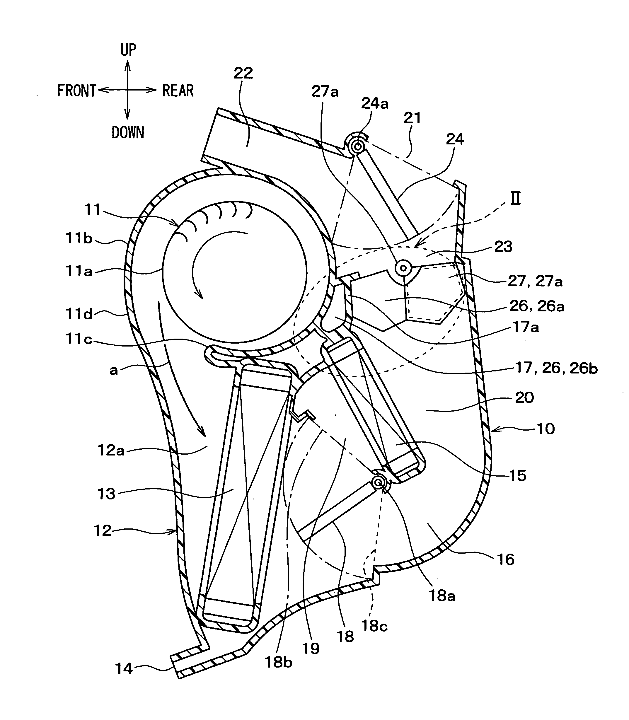 Air conditioning apparatus for vehicle