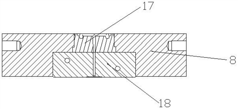 Injection molding device for processing plastic protective cap and working method thereof