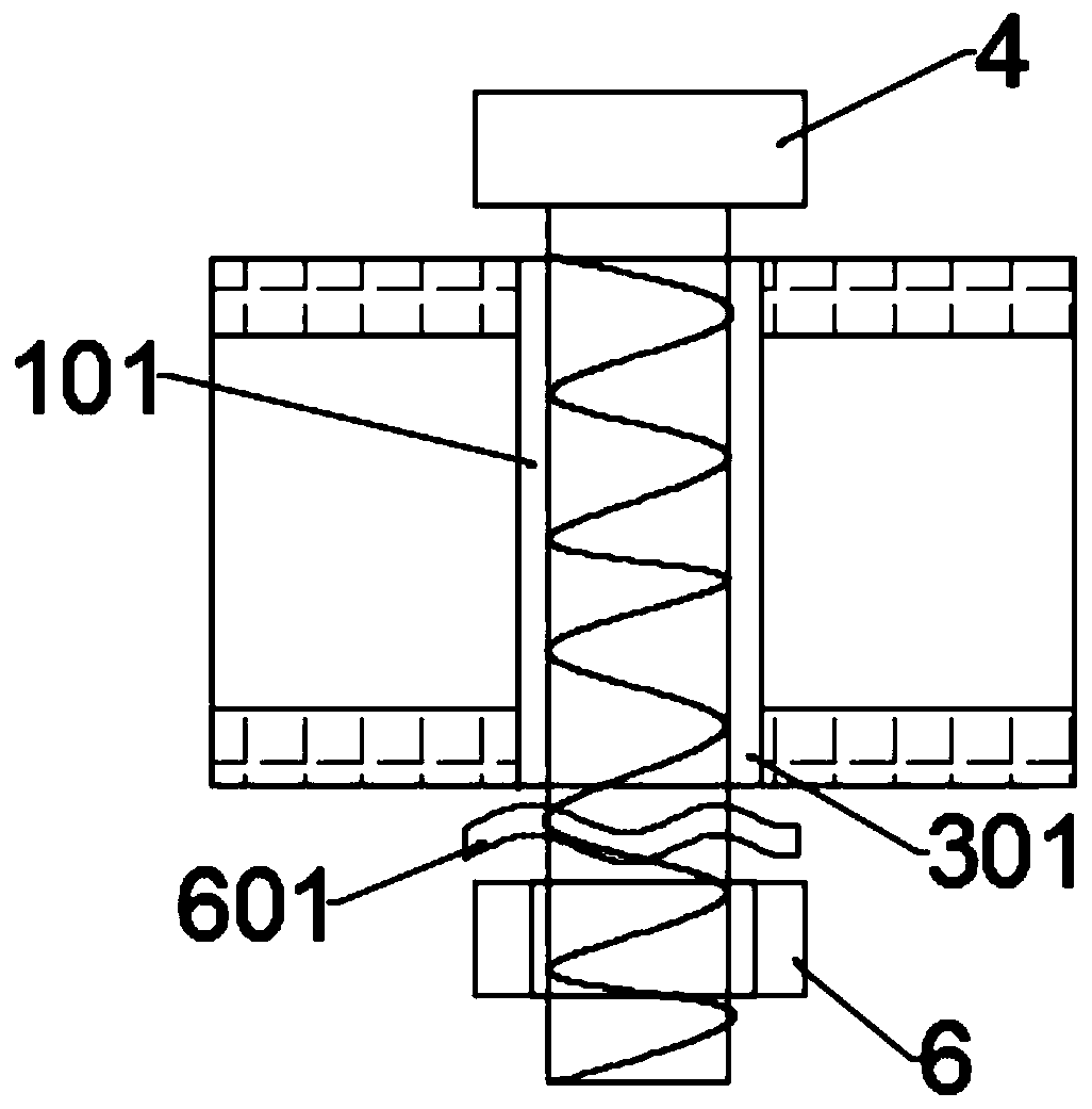 A dumbbell that prevents the dumbbell from rotating