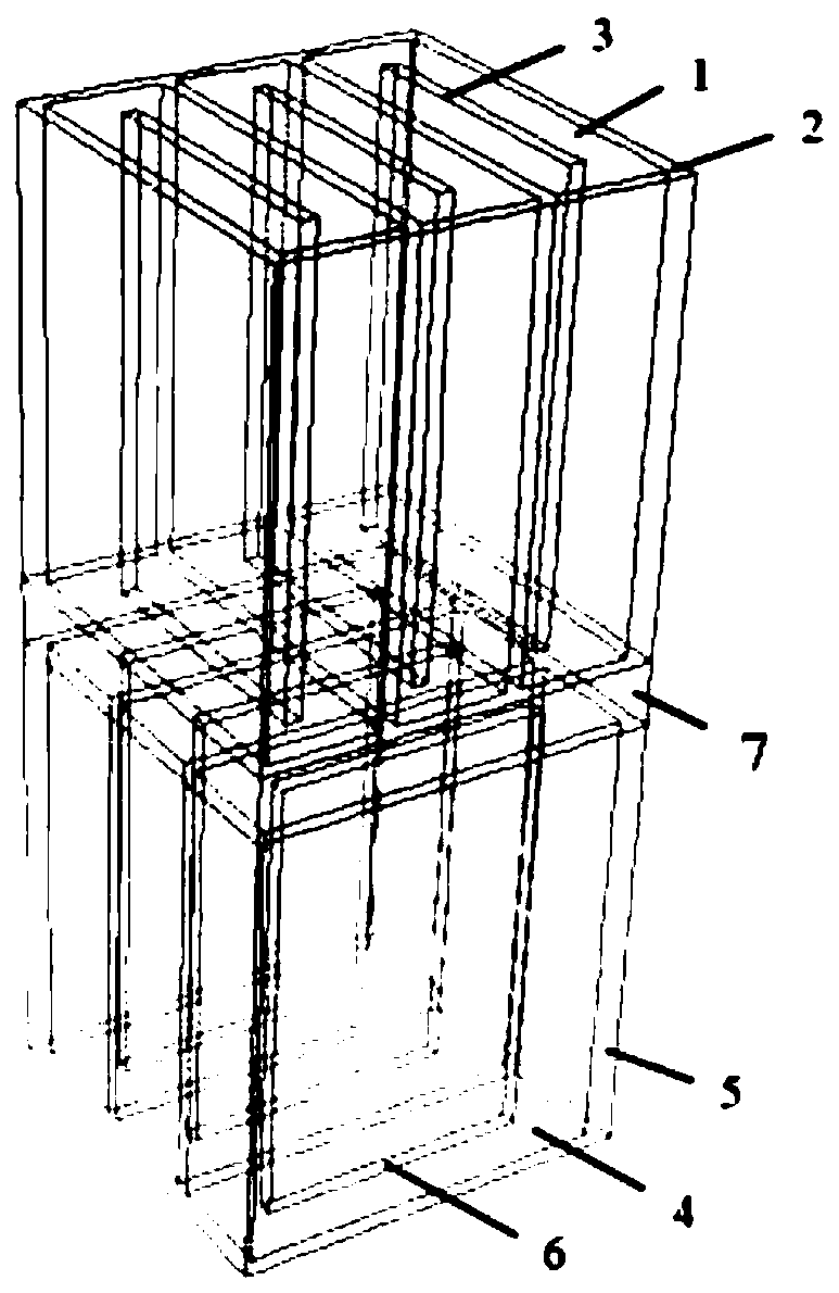 Three-dimensional double-sided silicon micro-strip detector and preparation method thereof