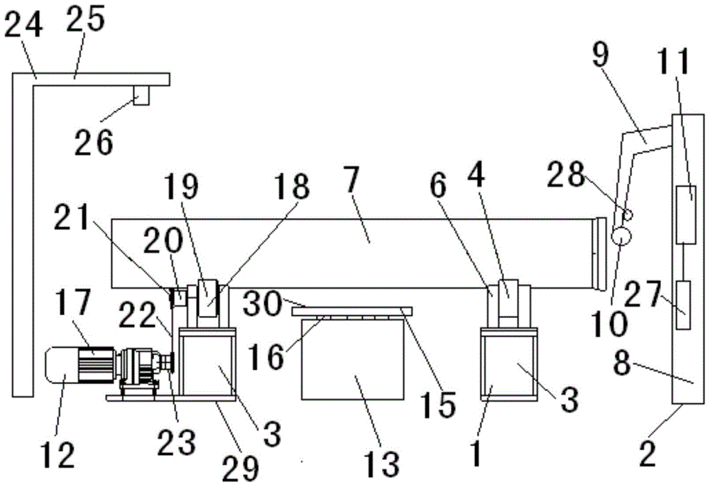 A grinding equipment for automatic grinding of cast pipe socket