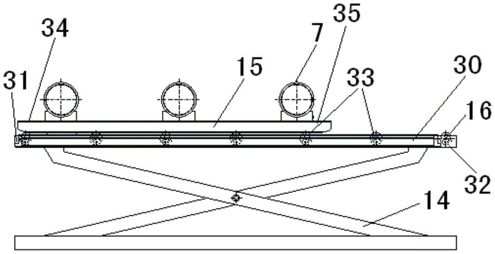 A grinding equipment for automatic grinding of cast pipe socket