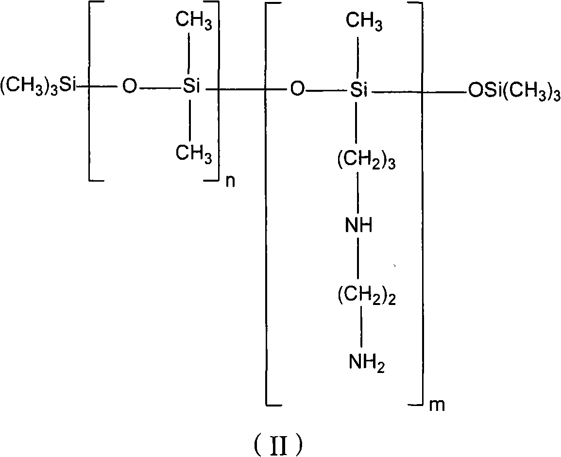 Hair care composition comprising an aminosilicone and a high viscosity silicone copolymer emulsion