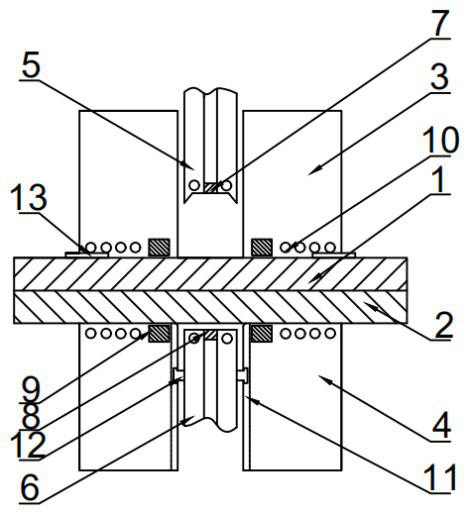 A device and method of riveting non -rivet rivet