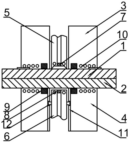 A device and method of riveting non -rivet rivet