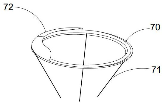 Post-operative nursing device for otology and laryngology