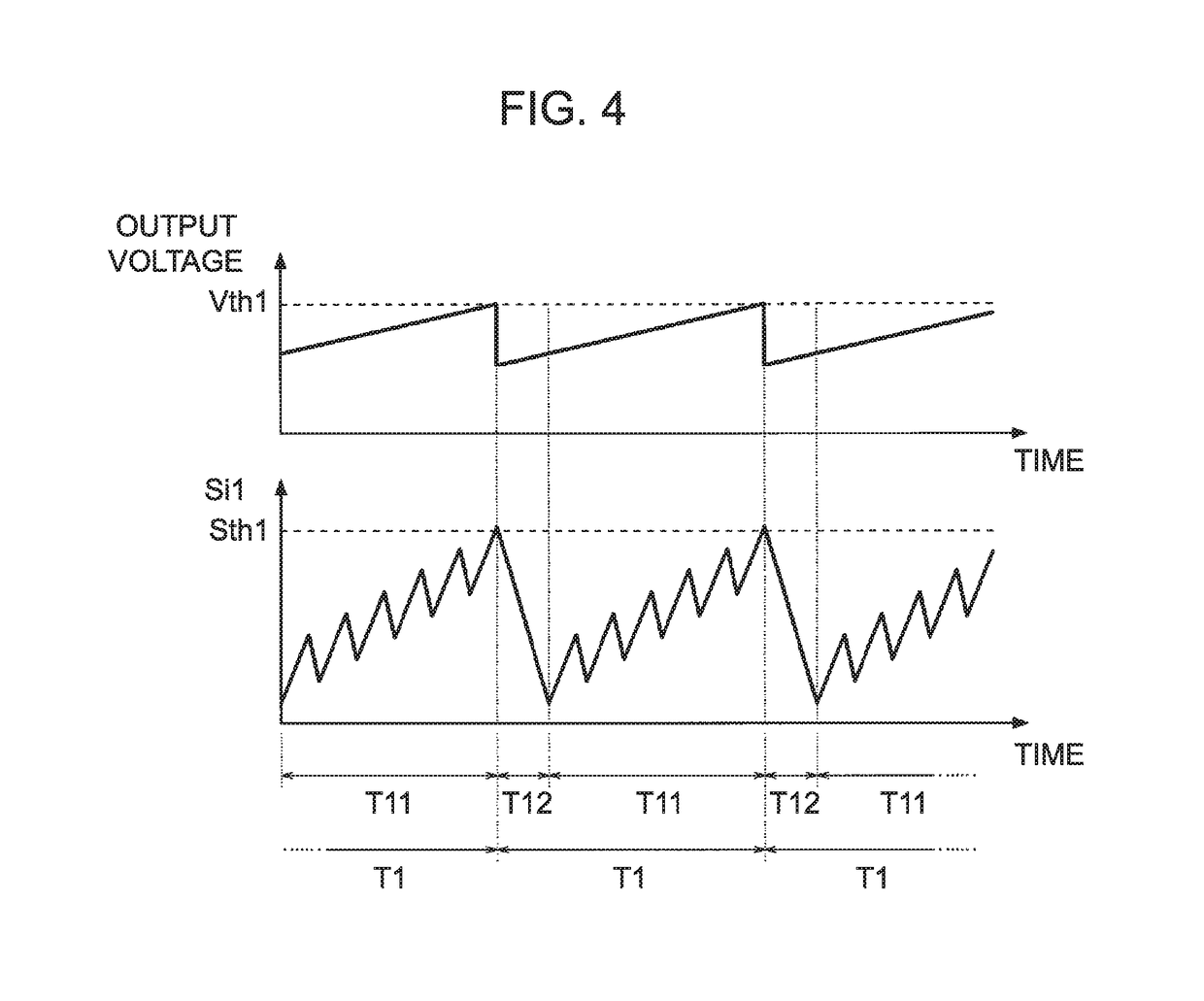 Voltage application device and discharge device