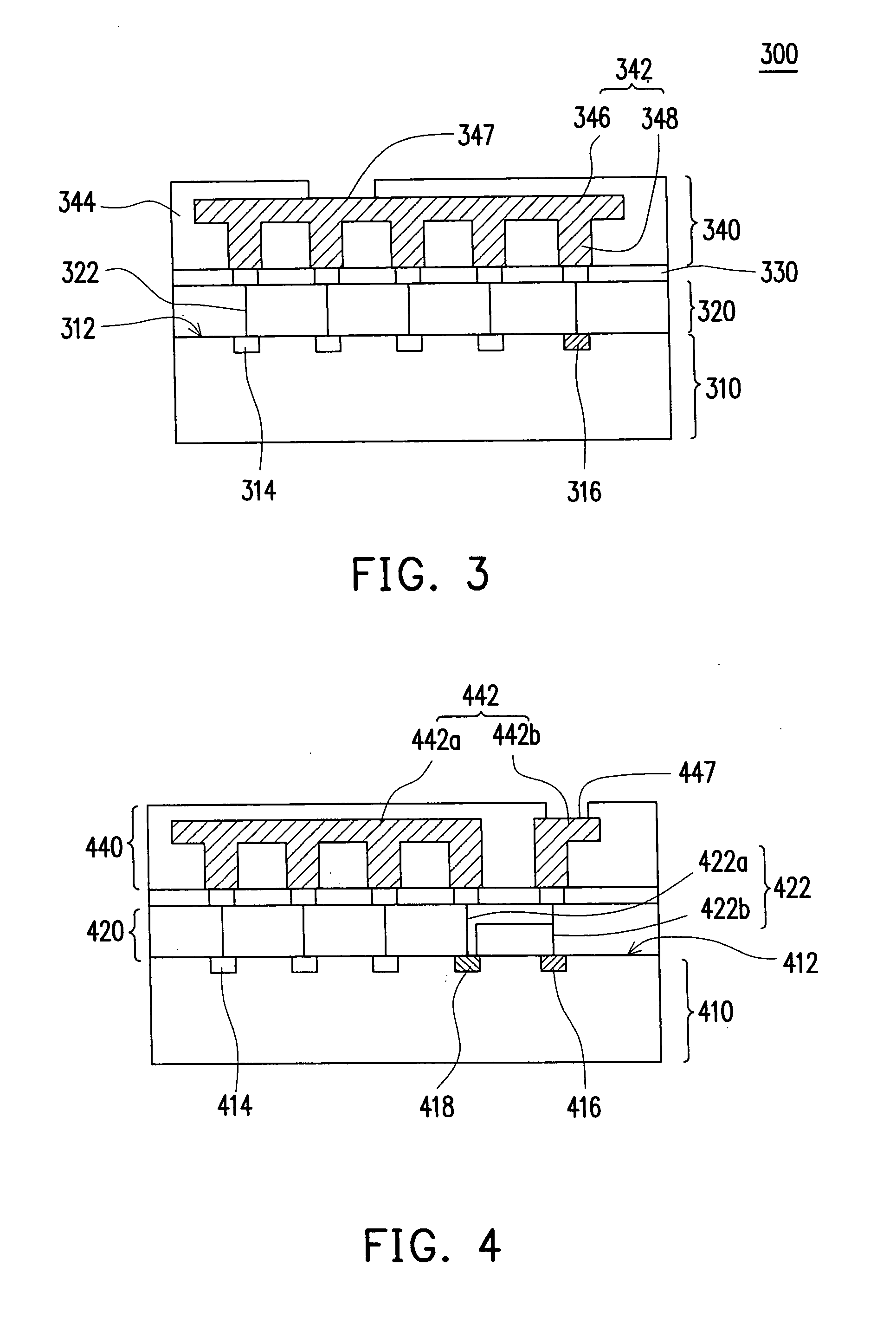 Chip structure and process for forming the same